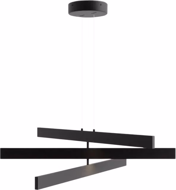 Lampada a sospensione LED Maytoni Origami Ø80 nera