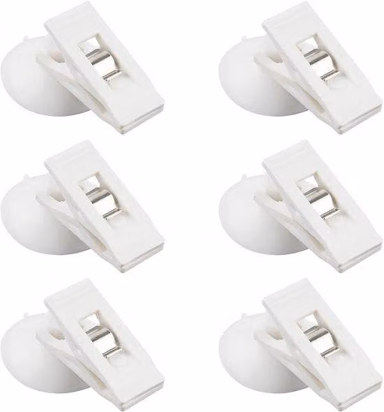6 ventose resistenti da 3,5 cm per doccia, finestre e frigorifero