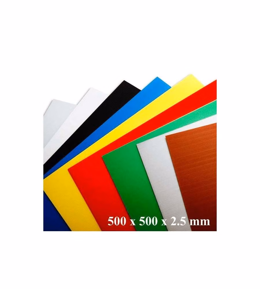 Vetronova Foglio Alveolare Polipropilene 50x50 cm Spessore 2,5 mm