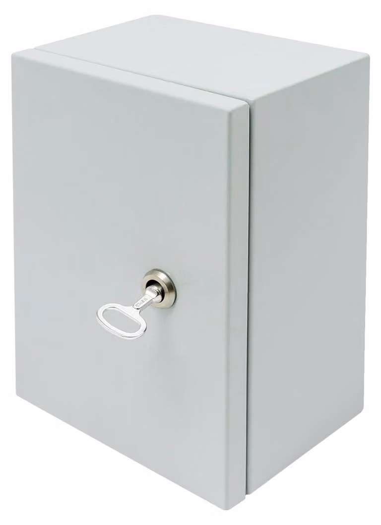 Scatola elettrica, impermeabile IP65, acciaio inossidabile resistente, grigio