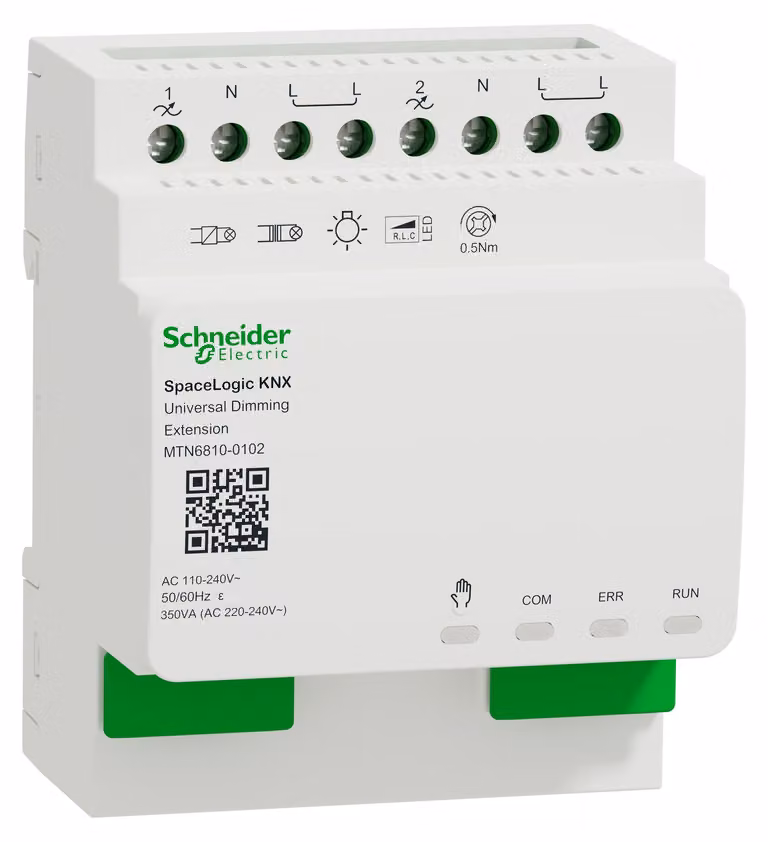 Schneider Electric Dimmer di estensione SpaceLogic KNX MTN6810-0102