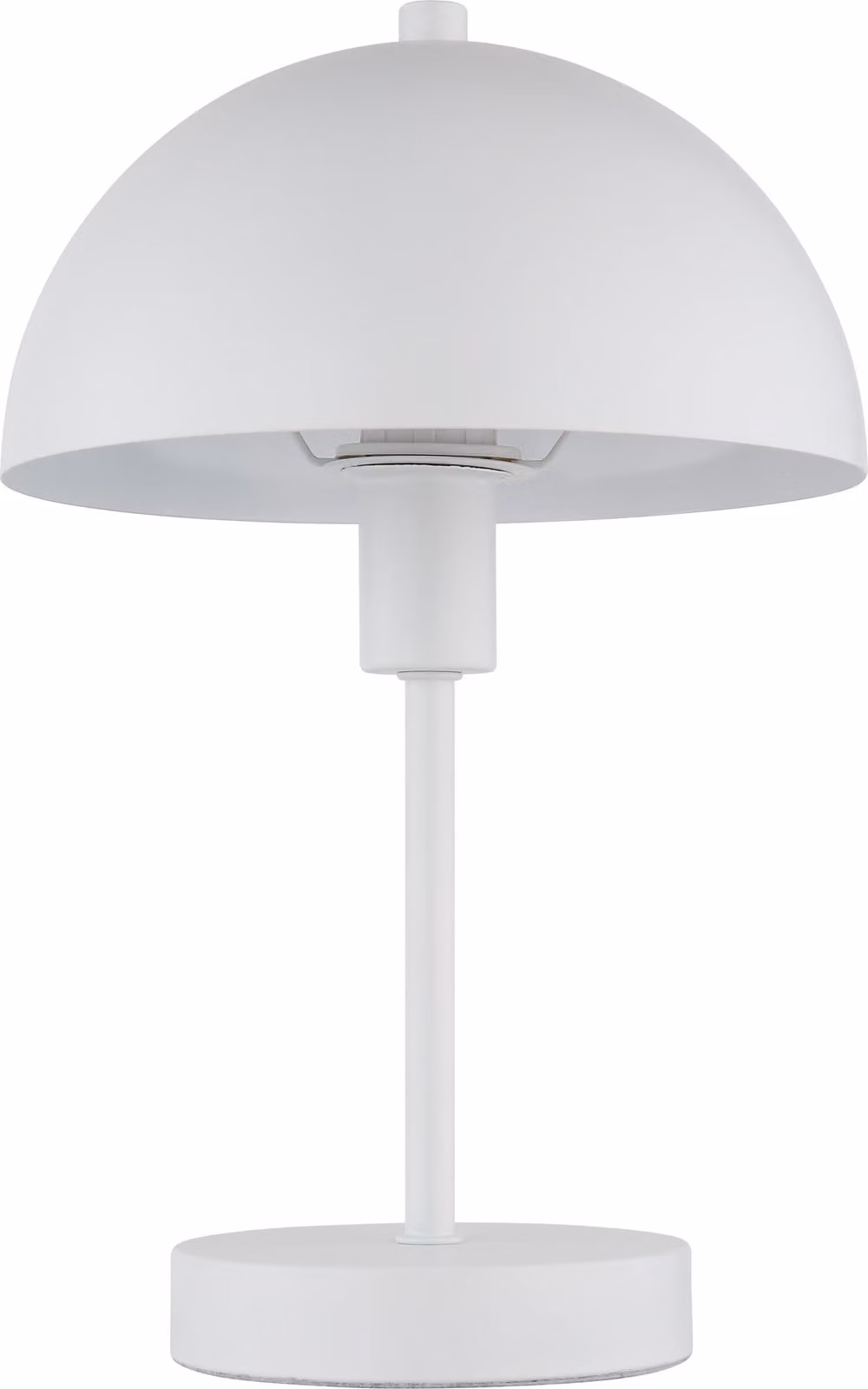 Lampada da tavolo, fungo, bianco, H 31 cm