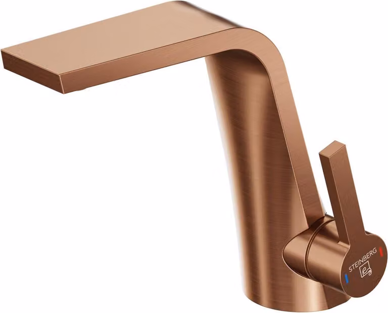 Steinberg Série 260 Mitigeur de lavabo, sans vidage, saillie 158mm, 26010101BC, 26010101BC