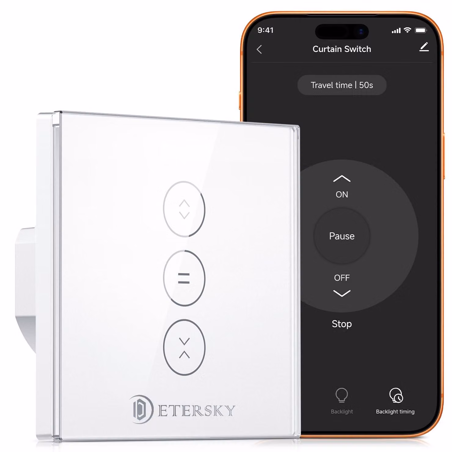 Interruttori per tende, controllo intelligente, efficienti dal punto di vista energetico, installazione semplice, per la domotica