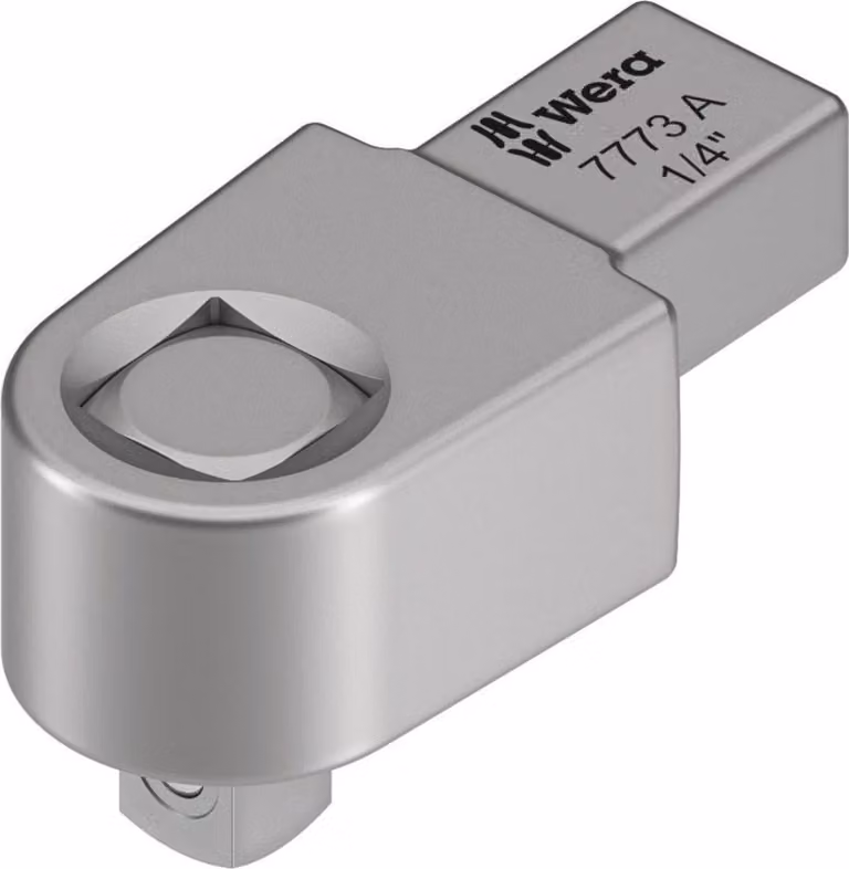 7773 A Utensile per inserimento quadrato, 9x12 mm, 1/4" x 44 mm