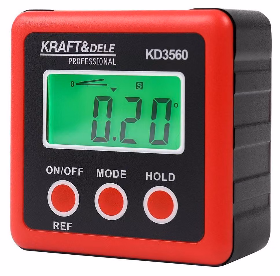Misuratore di angoli digitale elettronico con magnete KD3560