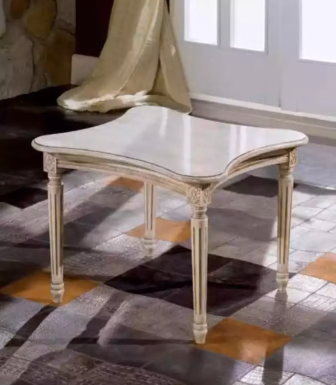 Klassischer Luxus Couchtisch Wohnzimmer Designer Tisch Beistell Tisch