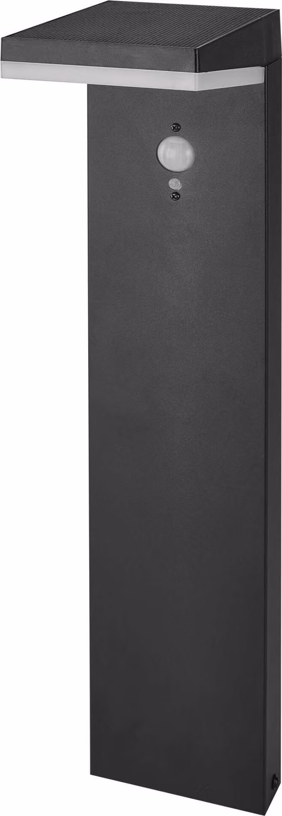 EMOS Lampada da terra LED solare VEREA con rilevatore di movimento per giardino, impermeabile, 460lm, bianco caldo, in alluminio per montaggio a terra, ZGK0B4S