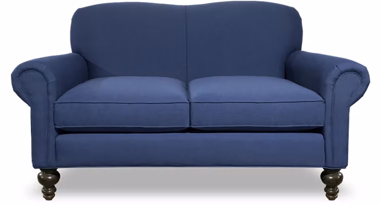 Luxus 2 Sitzer Chesterfield Couch Polster Sofa Textil Stoff Couchen Garnitur