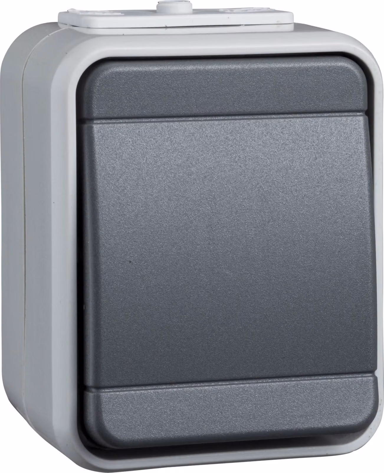 Interruttore universale per montaggio a parete44 grigio chiaro/setola - Interruttore alternato, tre volte 441609