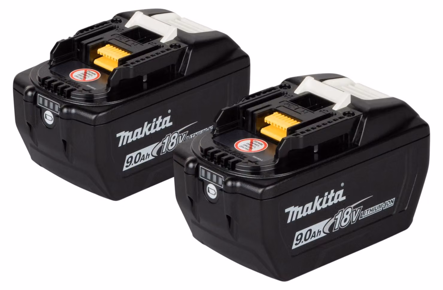 Makita BL 1890 Batteria 18 V 9,0 Ah / 9000 mAh Li-Ion LXT ( 1915H4-0 ) con indicatore di carica