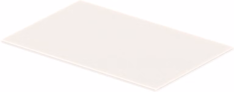 Duravit DuraSquare 57x31cm, pour consoles métalliques 003113/ 003114, 0099688300, 0099688300