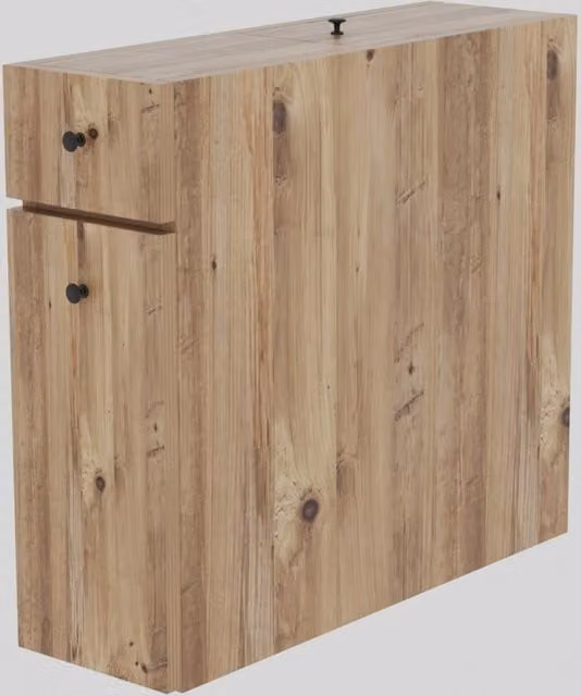 Mobile bagno con cassetti 20x55x60 cm marrone Calencia