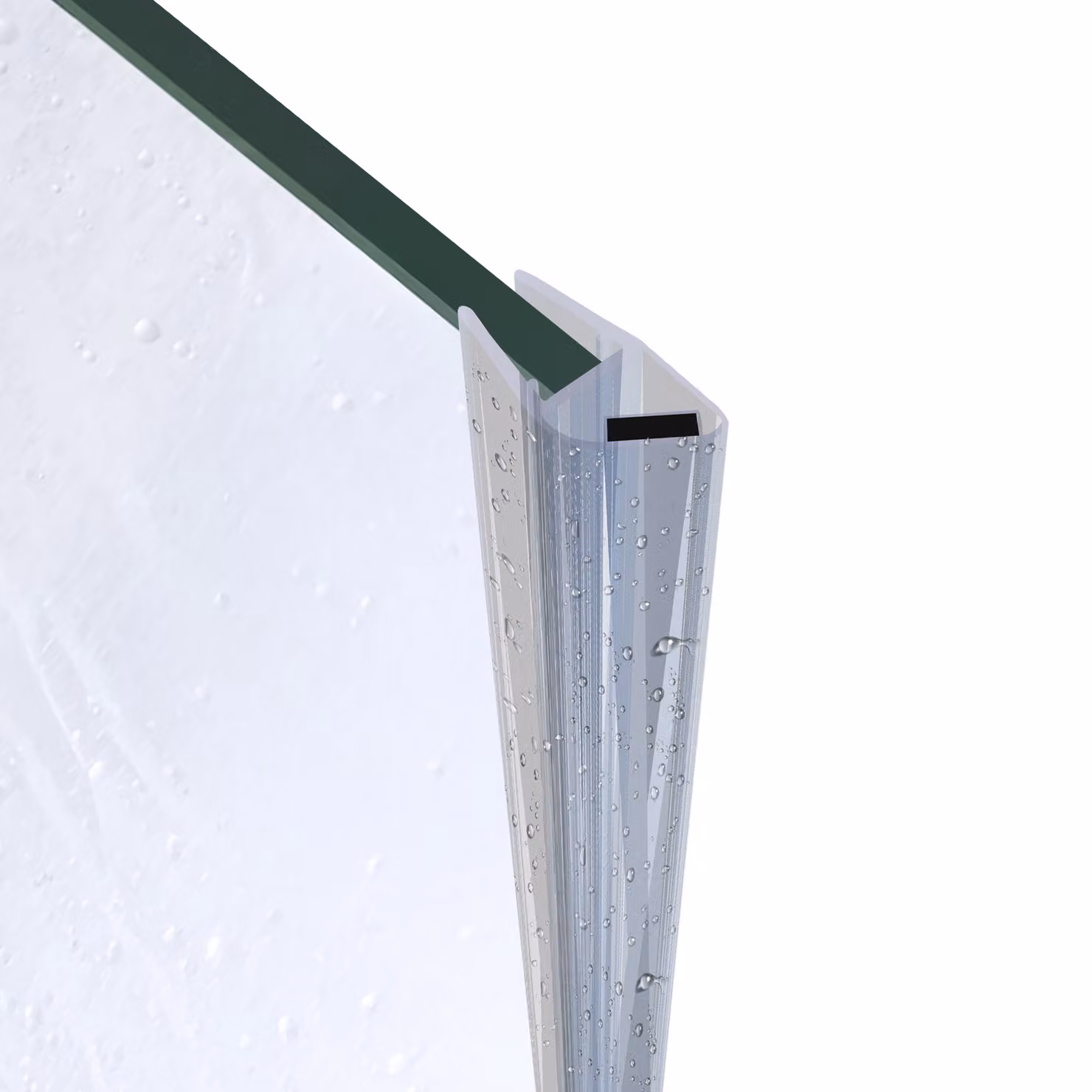 Guarnizione magnetica per doccia DM01 (6-7mm) 200cm Guarnizione per doccia Guarnizione di ricambio per cabine doccia
