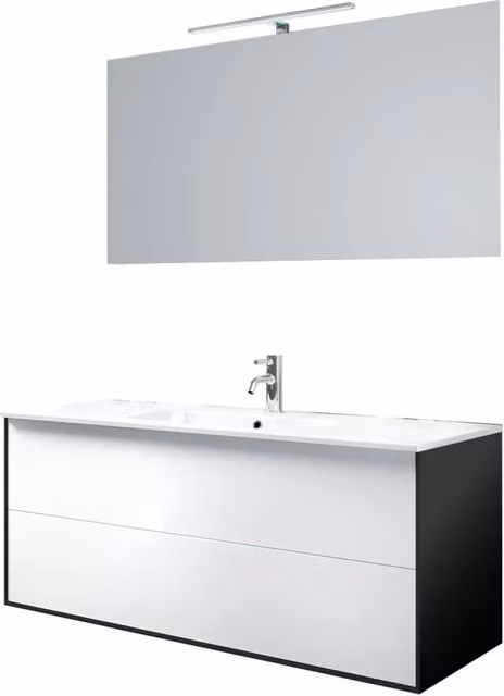 Composizione 4 pezzi IGEA bianco opaco_121x46,5x190