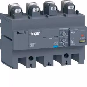 Hager FI-Block Alarm P630 4 poli 400 A, regolazione interna, HBW400L