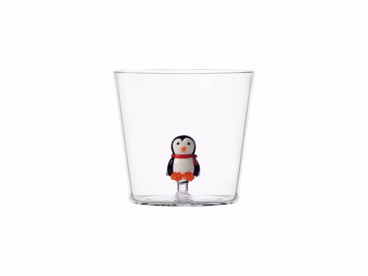 Woodland Tales Tumbler - Pinguino con Sciarpa