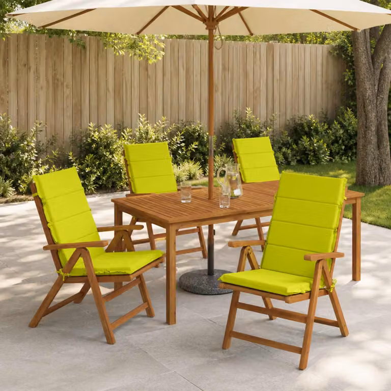 vidaXL Cuscino per sedia a schienale alto GEMERT 6 pz 100% Poliestere