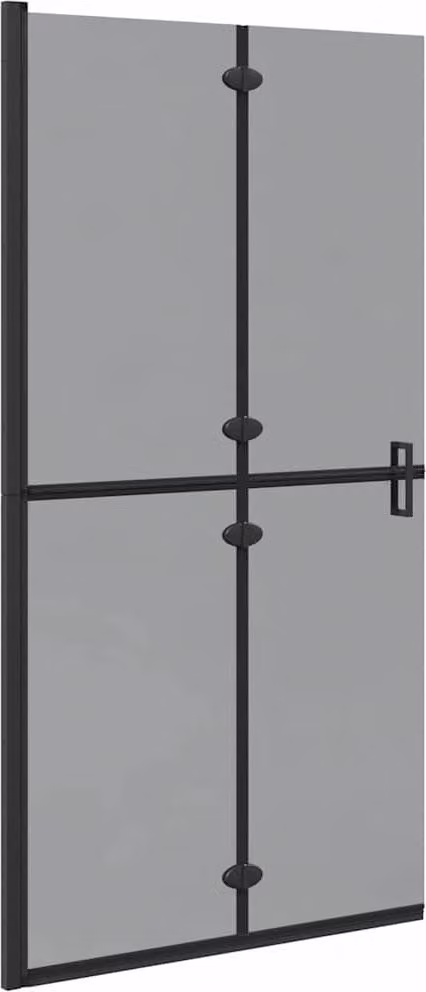 Parete doccia walk-in Nero 100 x 6,5 x 190 cm