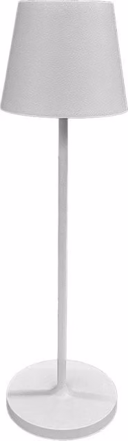 Redo Group Margot Lampada da tavolo ricaricabile LED bianca e trasparente con tecnologia touch e dimmerabile
