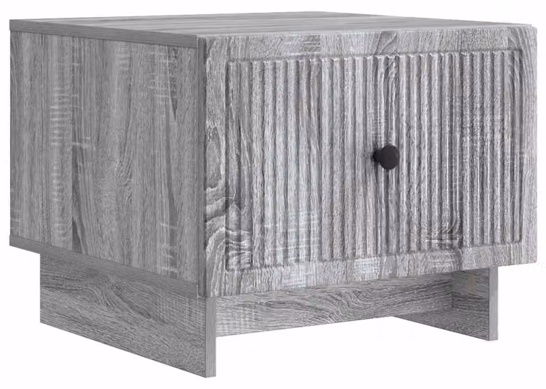 Tavolino da salotto con cassetto Grigio Sonoma 49 x 50 x 40 cm