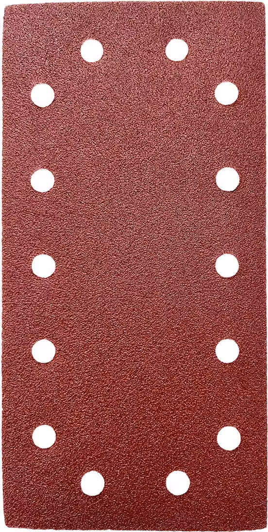 mola 115x230mm grana 120 SZ, 14 fori (5pz)
