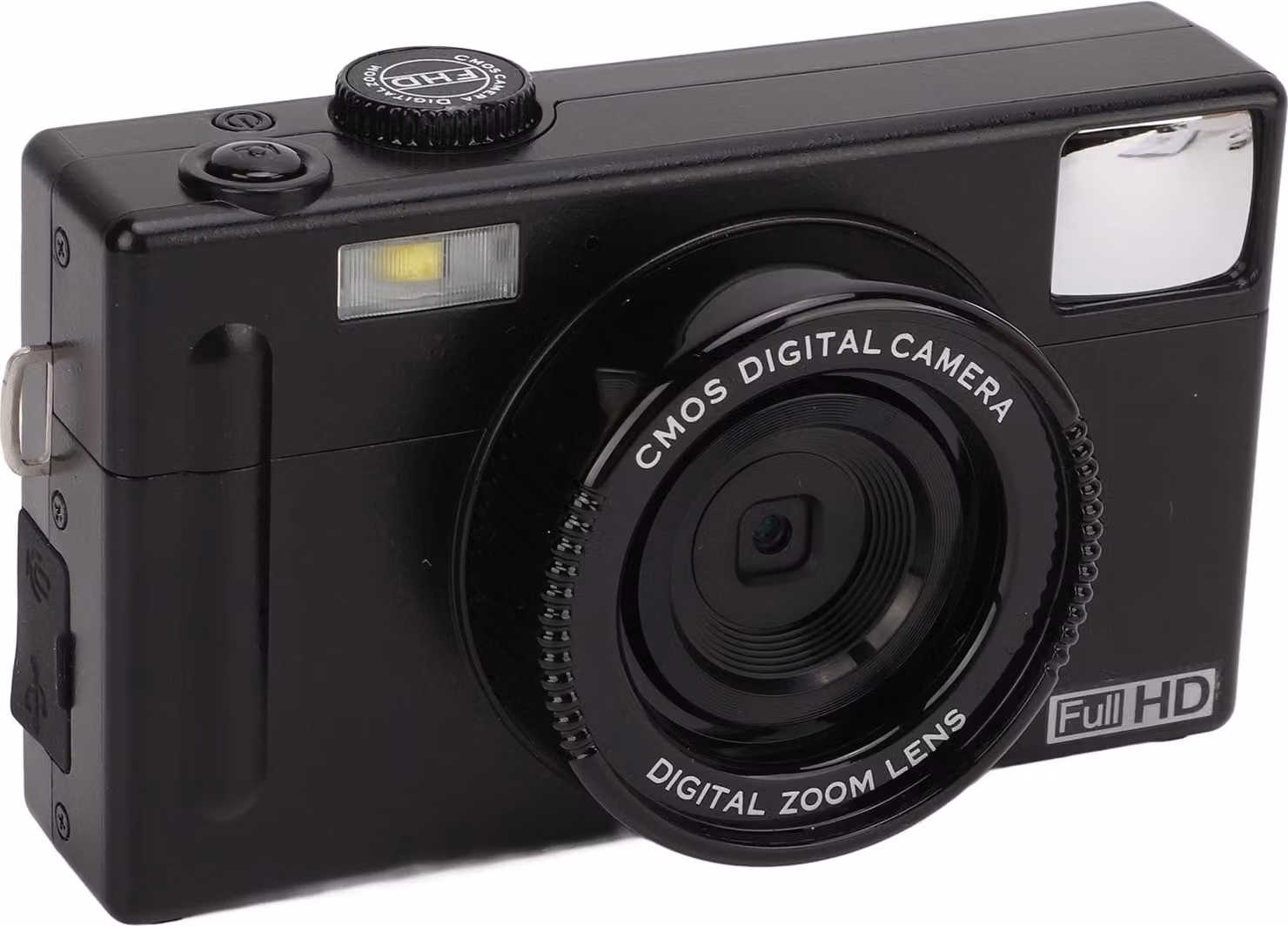 CD R1 1080p FHD Microcamera singola portatile Mirrorless 16x Zoom digitale 48MP con display LCD da 3 pollici Noir