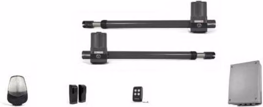 Kit per cancelli battenti a doppia anta Basic Proteco Leader 5 Ti KLD54A0YD416 colore nero