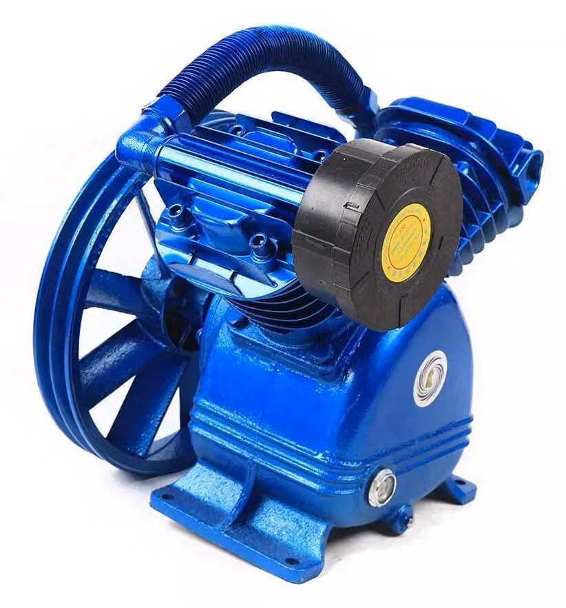 Compressore d'aria a doppio cilindro - Pompa d'aria - Compressore - Pompa per pneumatici - Utensili pneumatici - Potenza: 5,5 cavalli