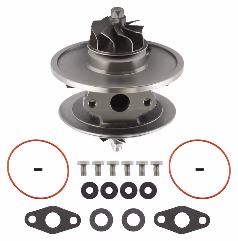 Cartuccia turbocompressore BV39 - Componente centrale del turbocompressore - Per furgoni T5, motore 1.9 TDI, 105 CV - Sostituisce i codici 03G253014F, 038253010BX, 54399700022