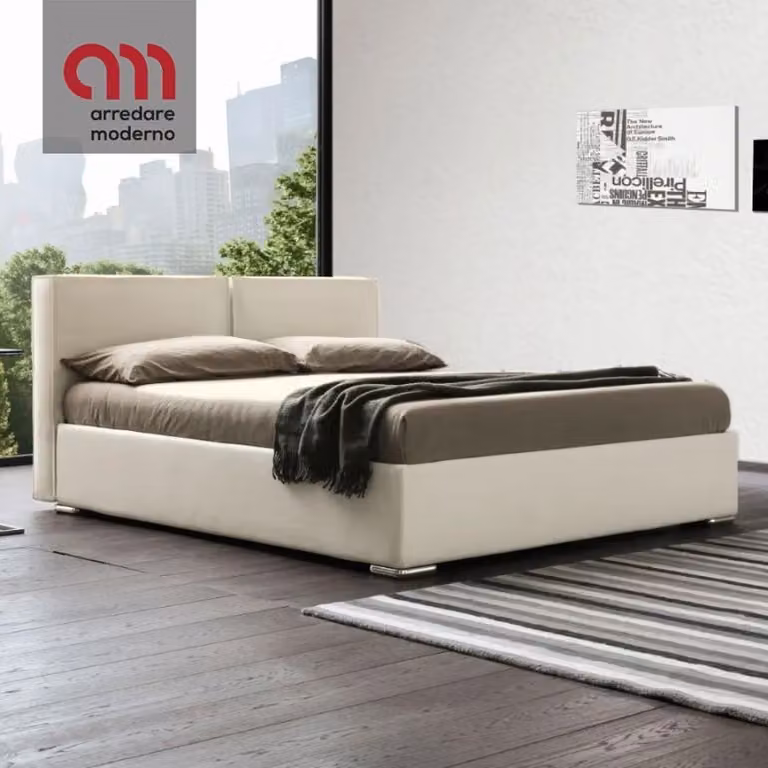 Letto Jasmine Ergogreen una piazza e mezza contenitore