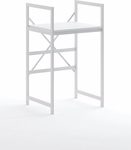 Mobile lavatrice in metallo HANAH HOME bianco L/P/H: 70 x 60 x 116 cm