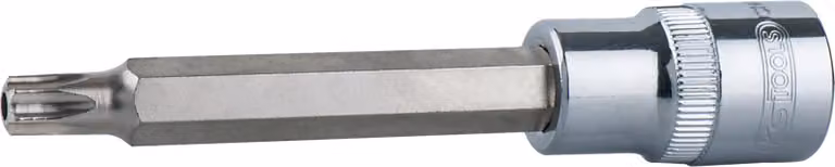KS TOOLS 1/2" CHROMEplus punta Torx con foro frontale lungo TB25 - 918.1743