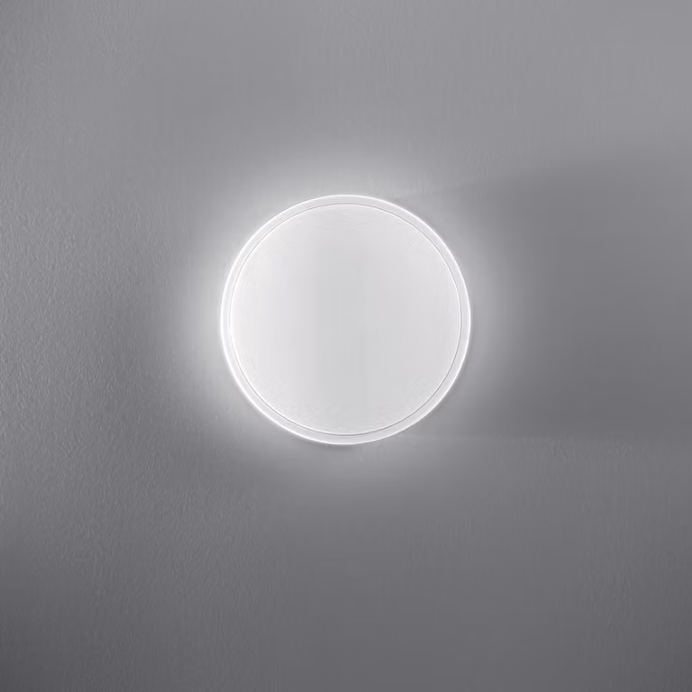 Plafoniera EGO bianca con CCT. WLAN e telecomando inclusi 40 cm.