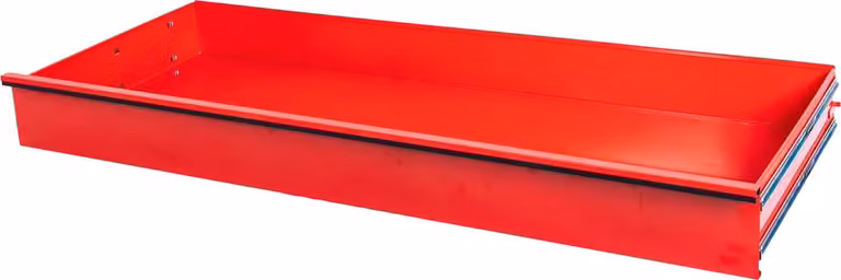 Cassetto con guide a sfera per carrello da officina P40, dimensioni 1429x568x154 mm