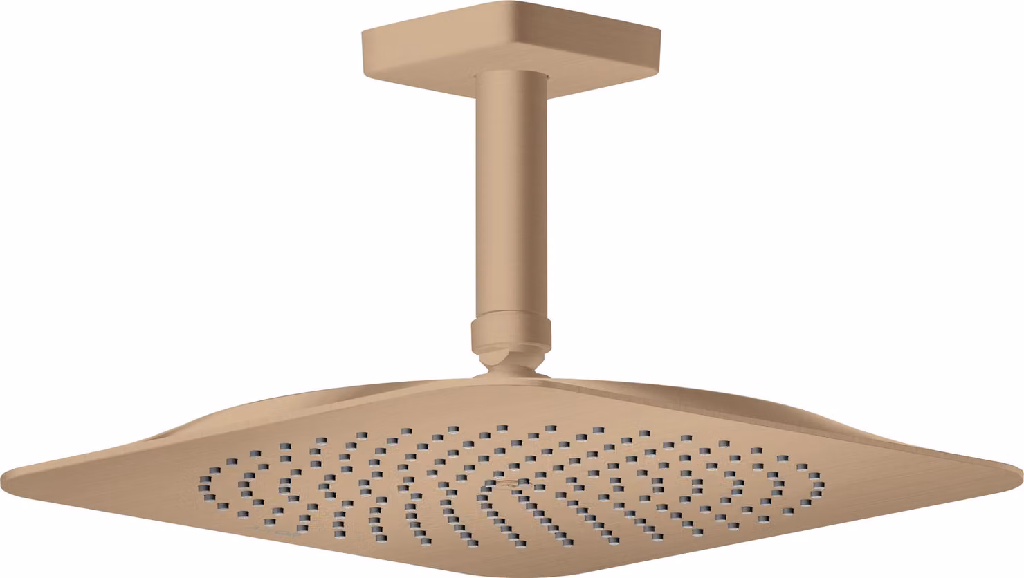 hansgrohe AXOR Citterio C Douche de tête 270/270 1jet avec raccordement au plafond, 28792310, 28792310