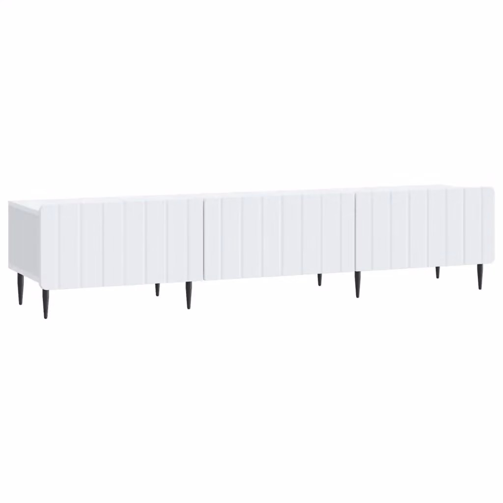 Mobile TV moderno vidaXL bianco in legno MDF L: 147 cm, P: 34,5 cm, H: 32 cm – 2