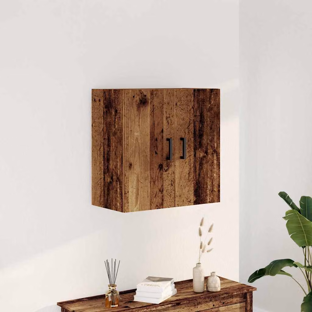 Armadietto a muro moderno vidaXL in legno marrone con ante a battente L/P/H: 60 x 31 x 60 cm