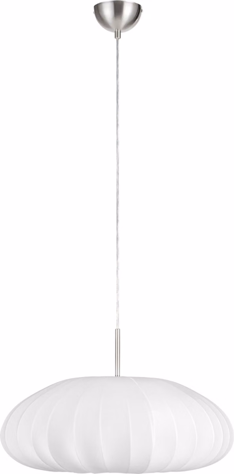 Lampada a sospensione MIST in acciaio 1 lampadina
