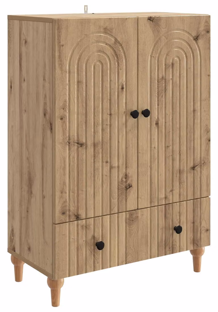 Credenza con cassetto Rovere Artigianale 66 x 34,5 x 95 cm