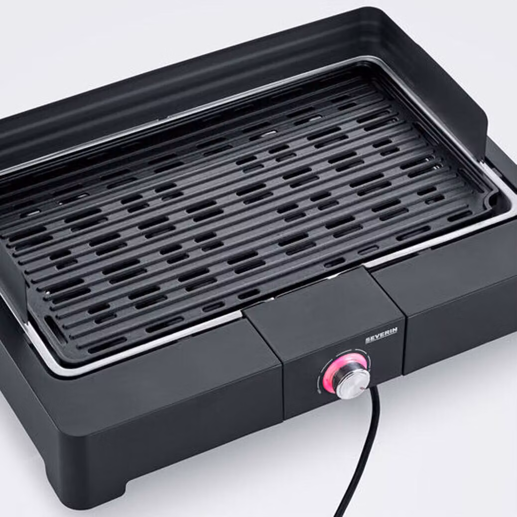 SEVERIN electric barbecue - PG8567 - Cooking surface 44.5x26cm - Adjustable thermostat - 2200W