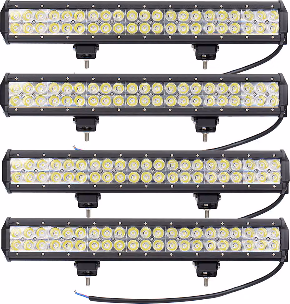 Greenmigo 4X 126W LED luce di lavoro bianco 12V 24V riflettore luce di lavoro bar faro luce di lavoro offroad luce di lavoro per trattore