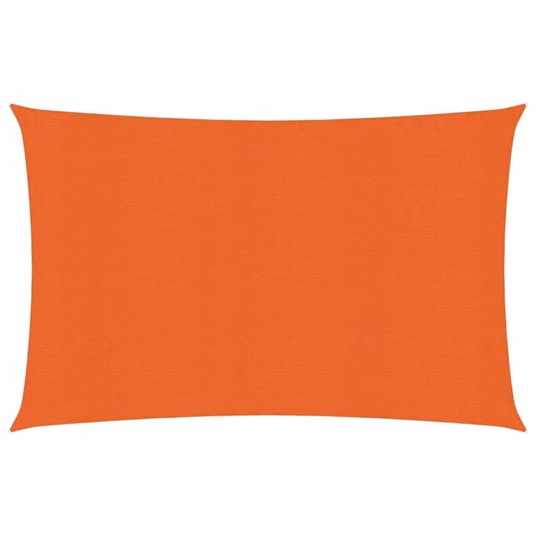 Vela Parasole 160 g/m² Rettangolare Arancione 4x5 m in HDPE