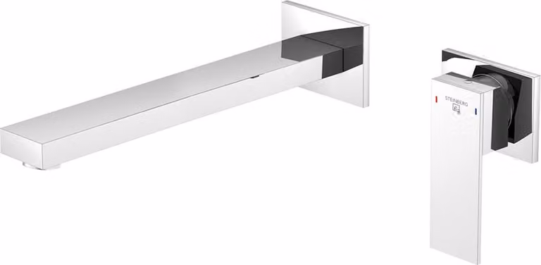Steinberg Série 160, batterie de lavabo, set de montage final, encastré, saillie 250 mm, 16018243, 16018243