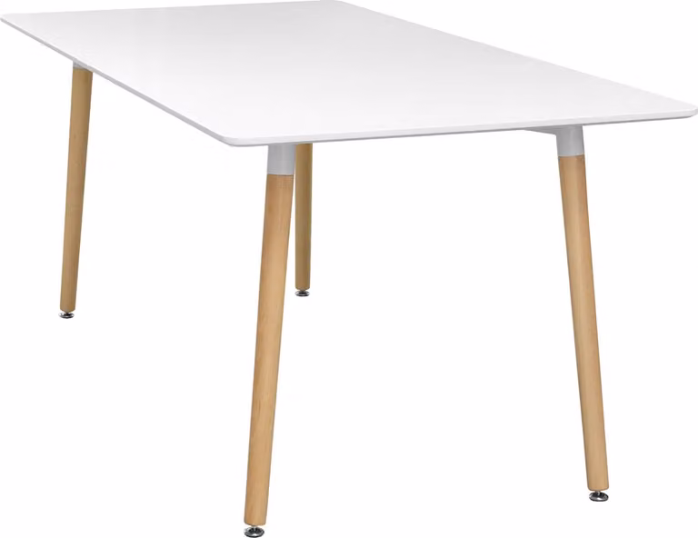 Tavolo da pranzo 160x90 ONE bianco