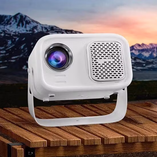Proiettore Mini - Beamer Portatile - Con Bluetooth - Home Cinema - LED
