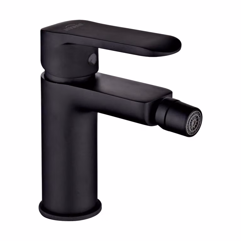 Rubinetto per bidet a pavimento nero di Siro