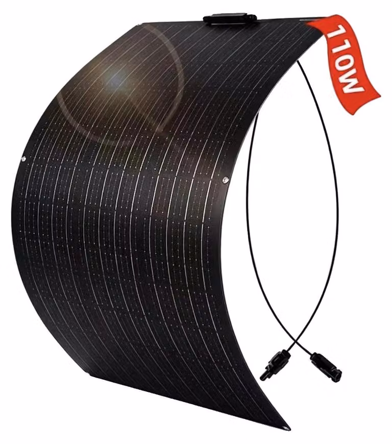 Pannello solare flessibile, alta efficienza, design leggero, 1 pannello da 110 W