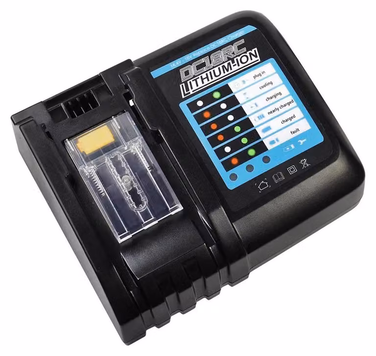 Batteria agli ioni di litio da 18V - Batteria di ricambio compatibile con BL1830, BL1850, BL1860 - Capacità elevata di 9000mAh - Per utensili elettrici - Versione UE