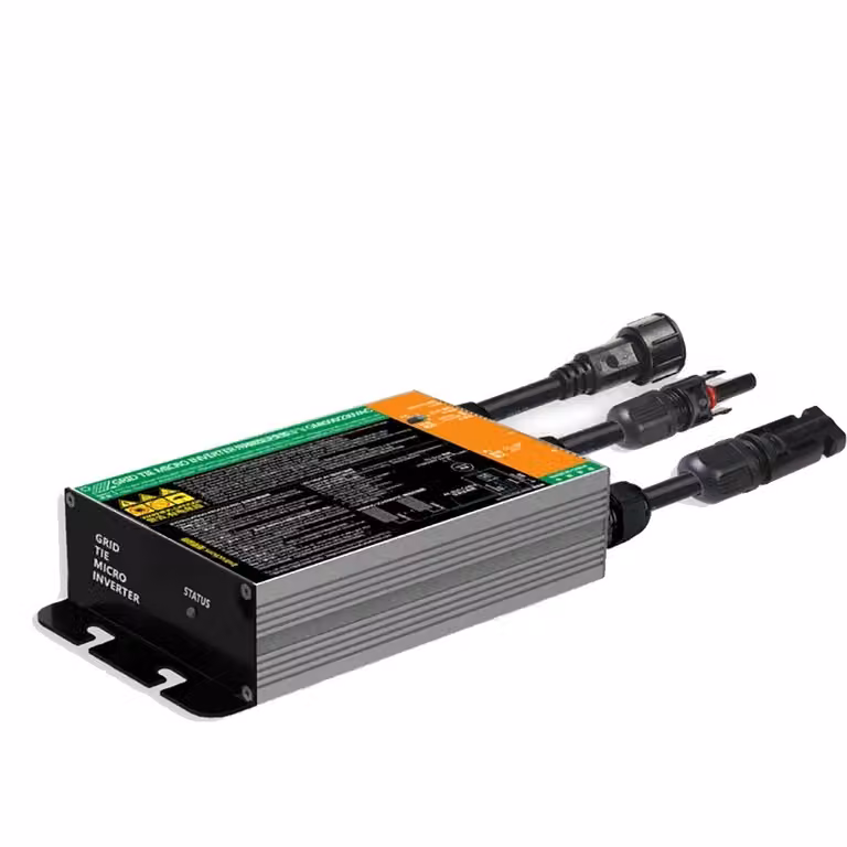 Micro inverter solare, conversione efficiente dell'energia, compatibilità con un'ampia gamma di tensioni, GMI-350W, 180V-280VAC, Voc 18-60V